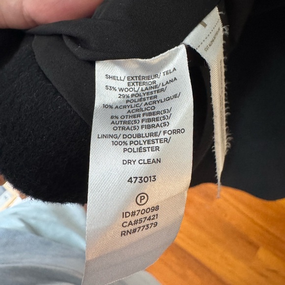 Ann Taylor Wool Belted Coat XS - Picture 4 of 4